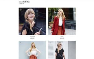 Neue Homepage Designvorschlag Adamanthea